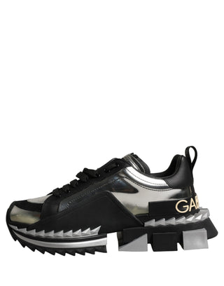 Black Two-Tone Super King Men Sneakers Shoes