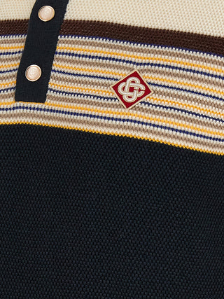 Multicolor Cotton Polo Shirt