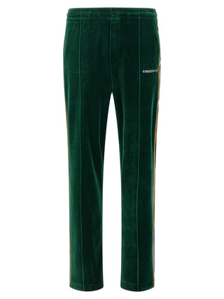Bicolor Cotton Casual Pants