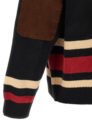 Black Cotton Cardigan