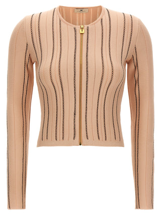 Multicolor Viscose Cardigan