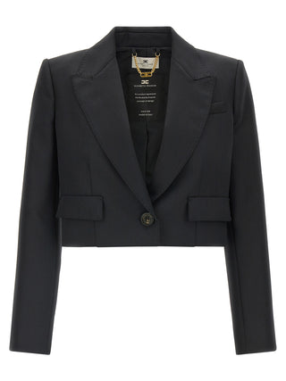 Black Virgin Wool Blazer