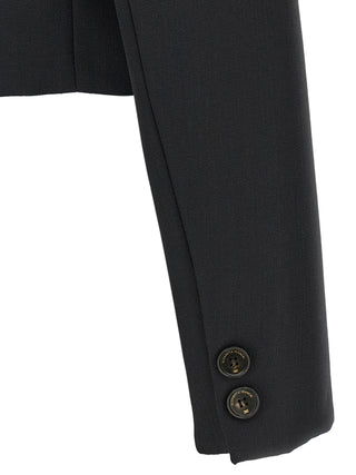 Black Virgin Wool Blazer