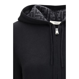 Black Cashmere Hoodie