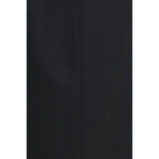 Black Silk Long Skirt
