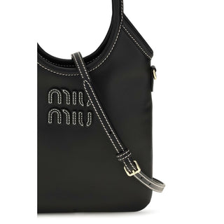 Black Calf Leather Bos Taurus Handbag