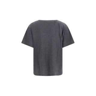Gray Cotton T-Shirt