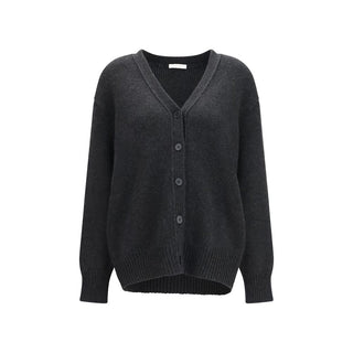 Gray Cashmere Cardigan