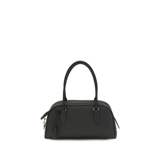 Black Calf Leather Bos Taurus Shoulder Bag
