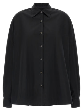 Black Cotton Blouse