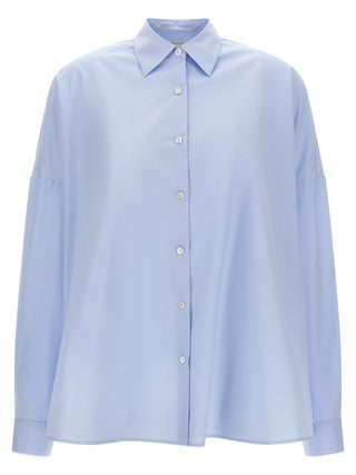 Blue Cotton Blouse