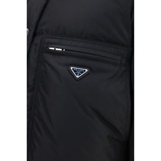 Black Goose Down Full-Length Jacket