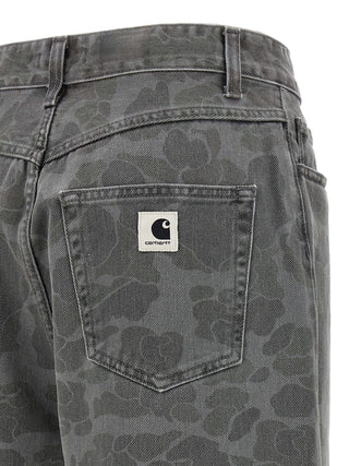 Gray Organic Cotton Tapered Jeans