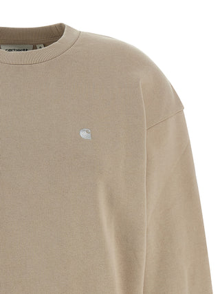 Beige Cotton Sweatshirt