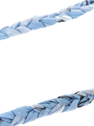 Blue Cotton Necklace