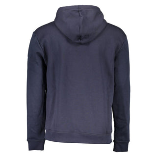 Blue Cotton Men's Sweatshirt