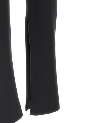 Black Viscose Leggings
