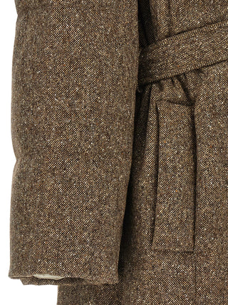 Brown Virgin Wool Coat