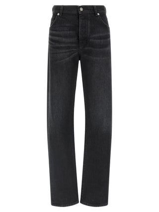 Black Cotton Jeans Denim