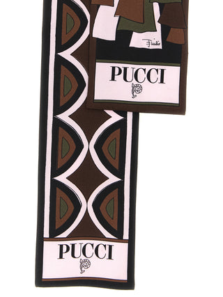 Multicolor Silk Foulard
