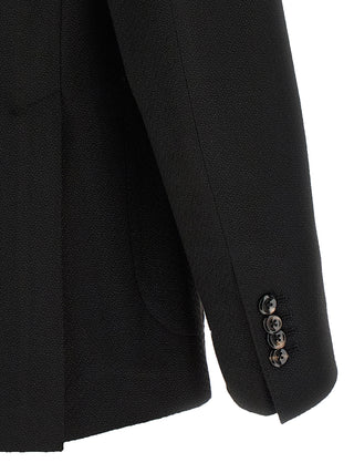 Black Virgin Wool Blazer