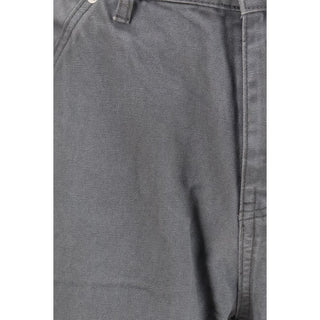 Gray Cotton Cargo Pants