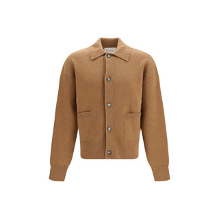 Brown Wool Oves Aries Cardigan
