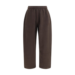 Brown Cotton Joggers (Workout Pants)