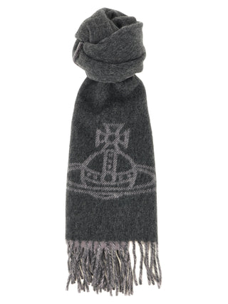 Gray Wool Scarf
