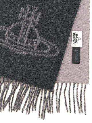 Gray Wool Scarf