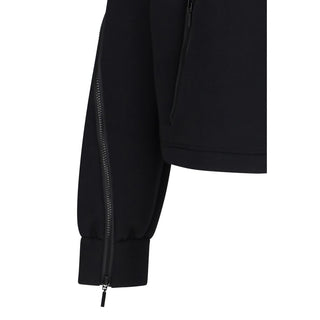 Black Polyester Sweatshirt