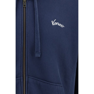 Blue Cotton Sweatshirt