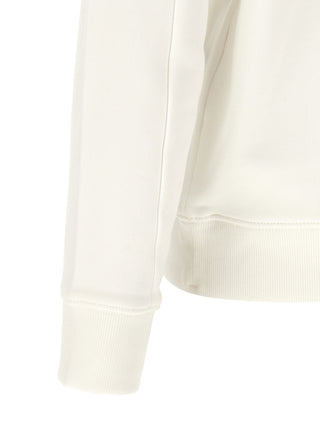White Cotton Sweatshirt