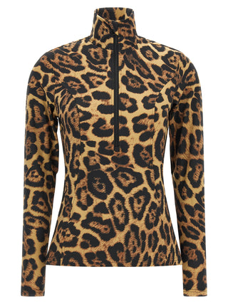 Brown Polyester Cardigan