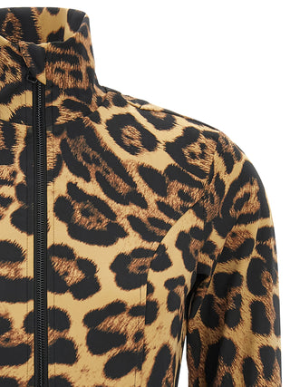 Brown Polyester Cardigan
