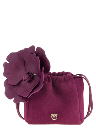Purple Lambskin Clutch Bag