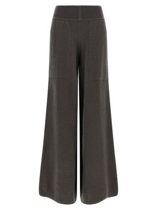 Gray Cashmere Casual Pants