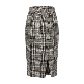 White Cotton Women Skirt