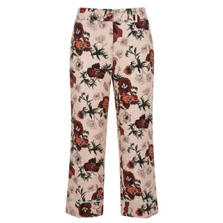 Pink Cotton Women Pant