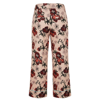 Pink Cotton Women Pant