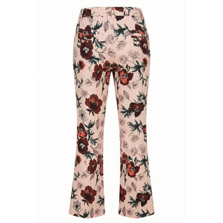 Pink Cotton Women Pants