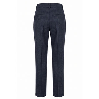Blue Cotton Womens Pant