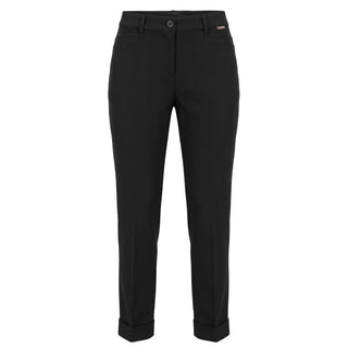 Black Viscose Women Pant