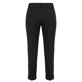 Black Viscose Women Pant