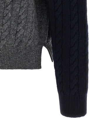 Multicolor Virgin Wool Cardigan