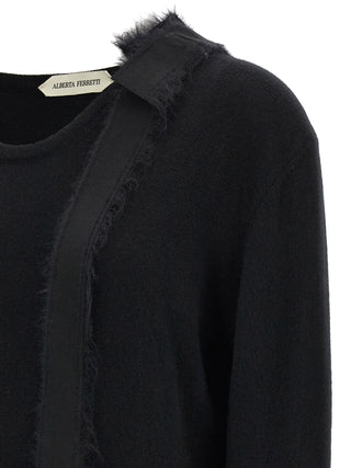 Black Cashmere Cardigan