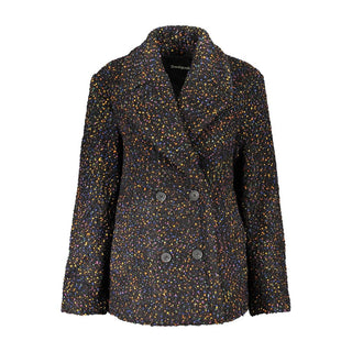 Black Polyester Women's Jacket