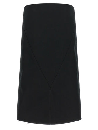 Black Polyester Short Dress