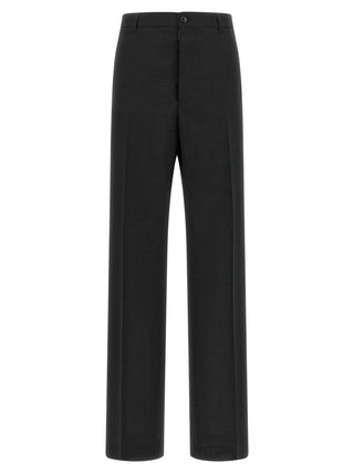 Gray Wool Dress Pants