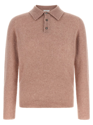 Multicolor Cashmere Polo Shirt